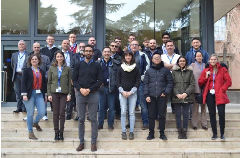 The AMPERE team in the first project meeting at BSC